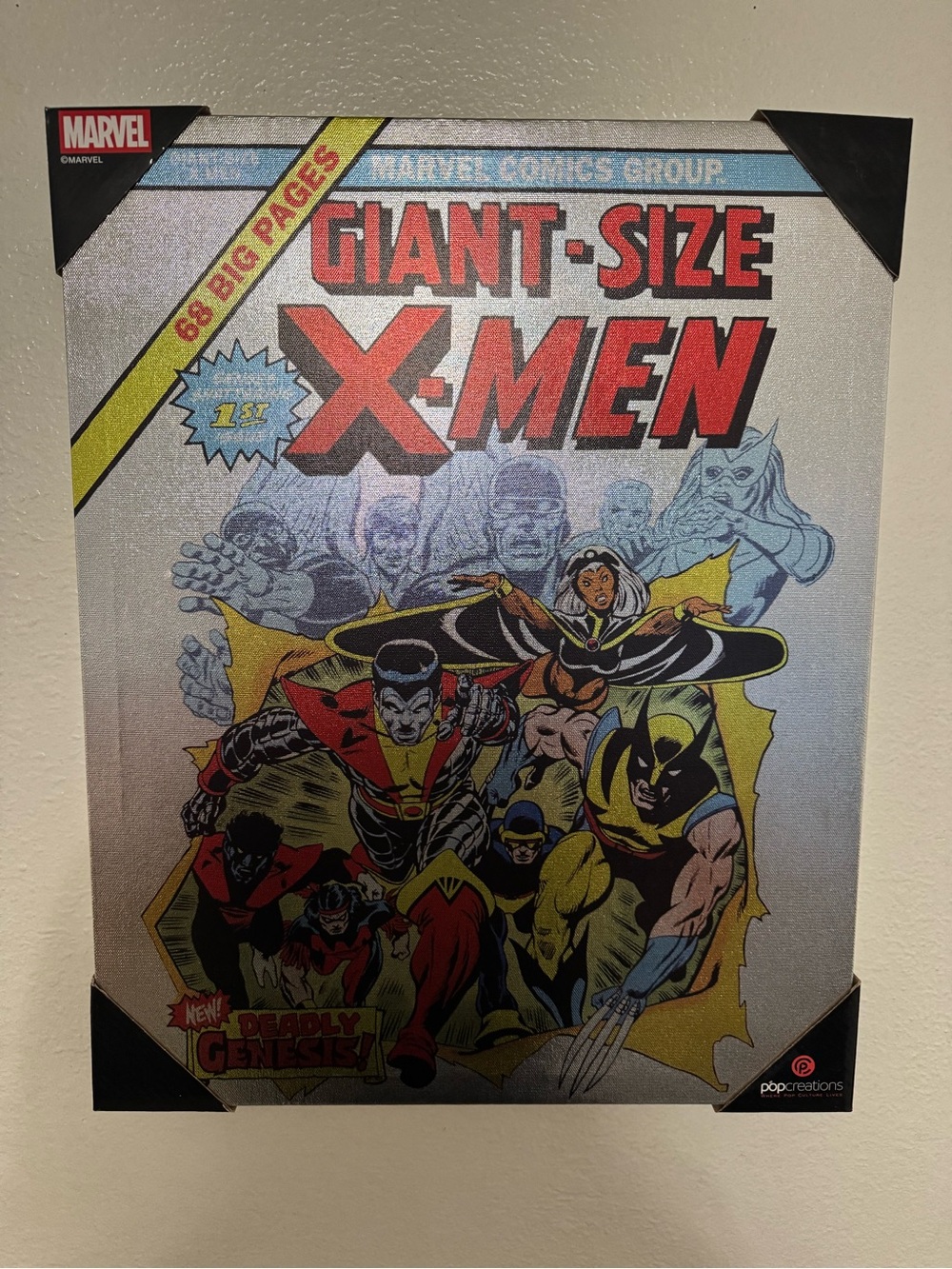 Pop Creations Marvel X-Men Giant Size Wall Art 20 in x 16 in